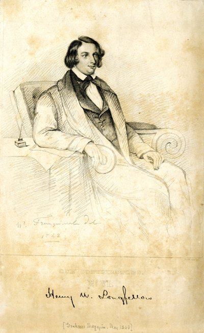Henry W. Longfellow, May 1843